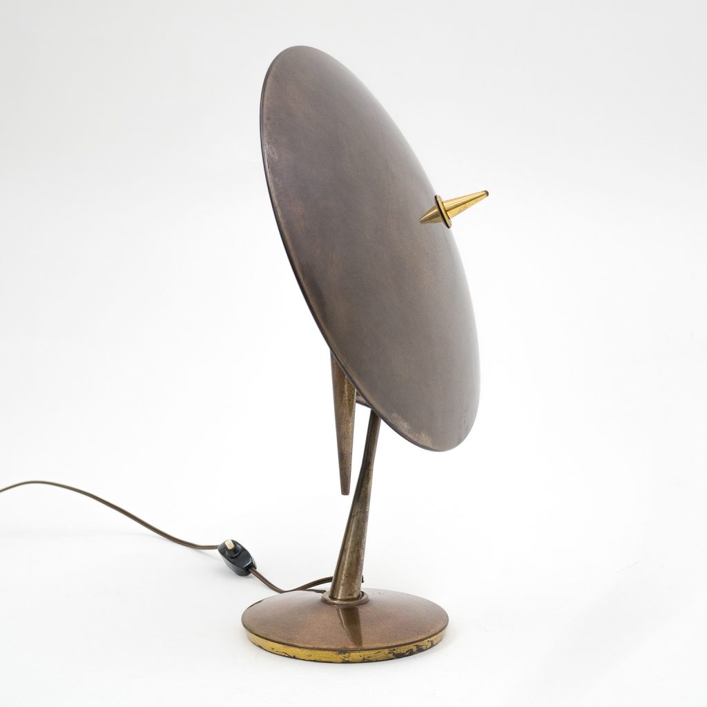 Stilnovo Brass Table Lamp, circa 1950