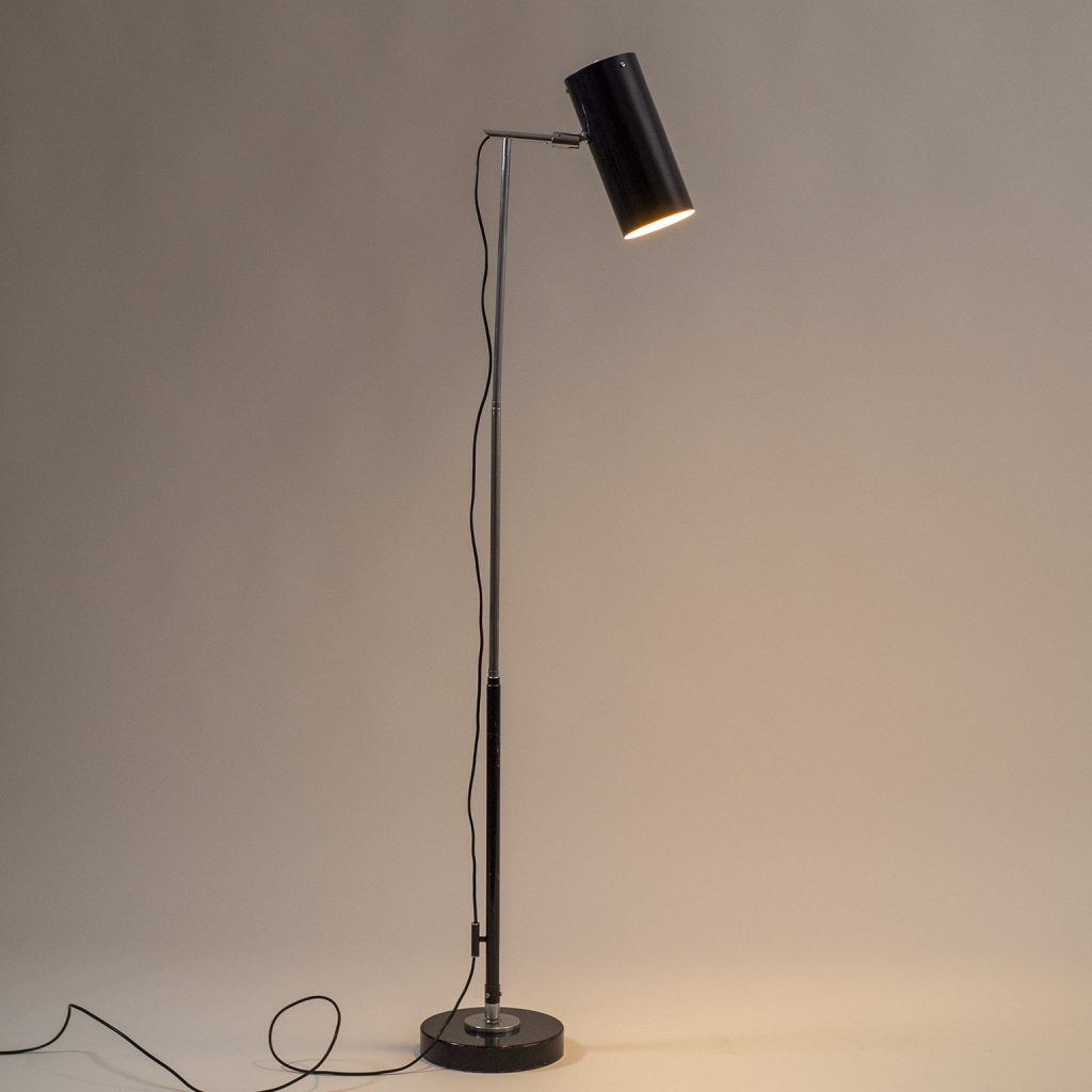 O-Luce 201 Telescopic Floor Lamp by Ostuni and Forti, circa 1950