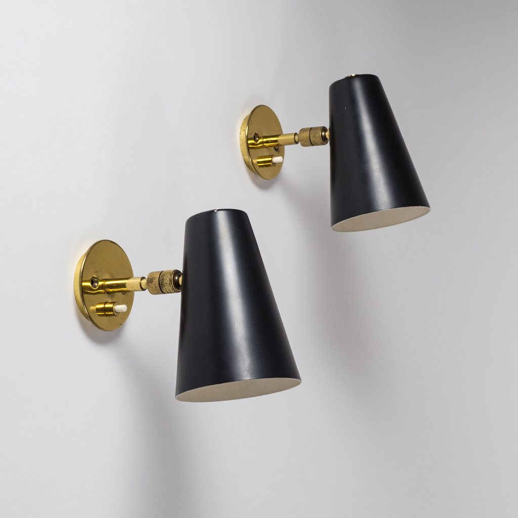 Gino Sarfatti Sconces for Arteluce, circa 1950