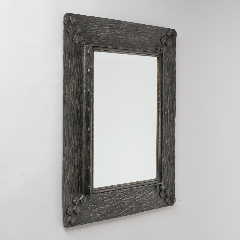 Forged Iron Mirror, 1940s