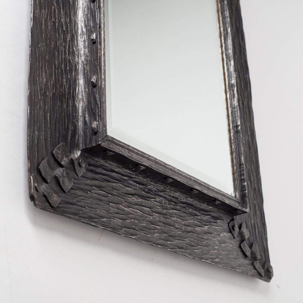 Forged Iron Mirror, 1940s