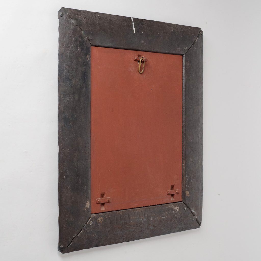 Forged Iron Mirror, 1940s
