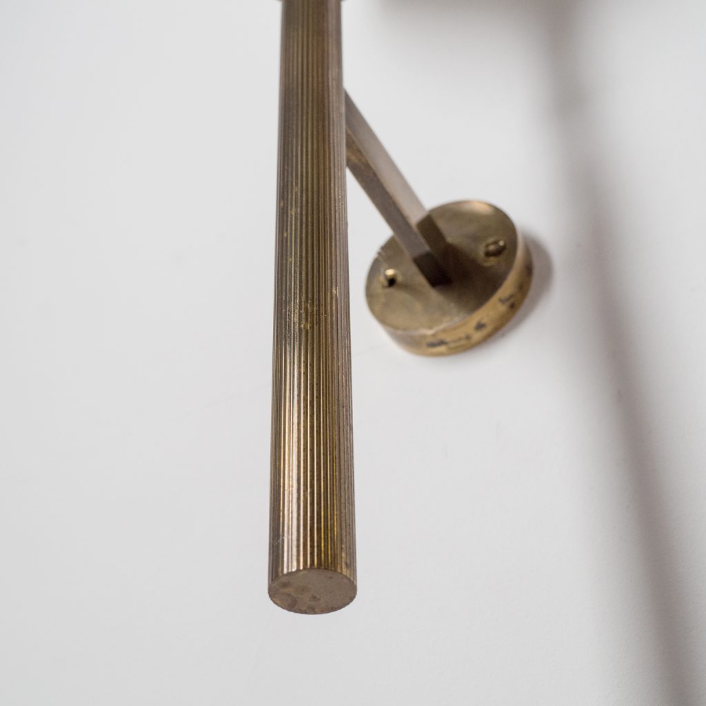 Pair of Large Angelo Lelii Wall Lights, 1956, Arredoluce