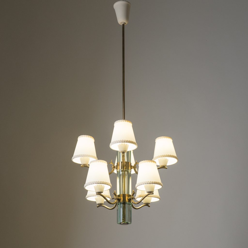 Fontana Arte Chandelier, 1930s